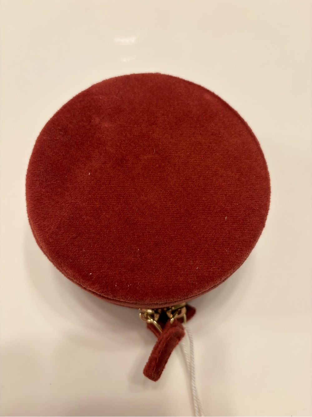 Sezane Dark Blush Jewelry Case NWT - Picture 4 of 7